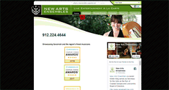 Desktop Screenshot of newartsensembles.com